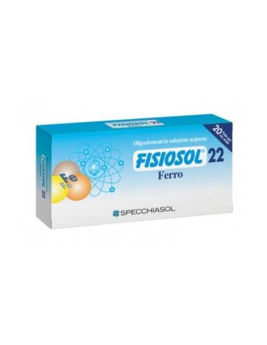 FISIOSOL 22 Hierro 20amp.** SPECCHIASOL