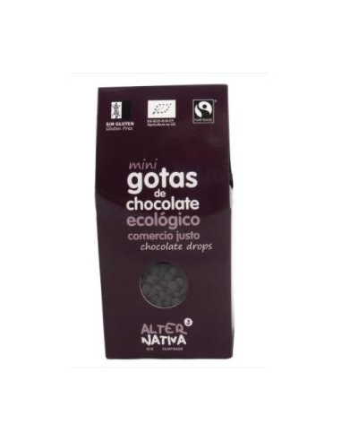 MINI GOTAS DE CHOCOLATE 48% 225 gr BIO ALTERNATIVA 3