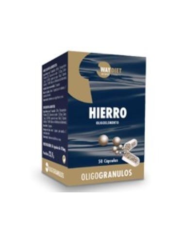 HIERRO oligogranulos 50caps. WAYDIET NATURAL PRODUCTS