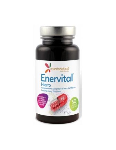 ENERVITAL HIERRO 30cap. MUNDONATURAL