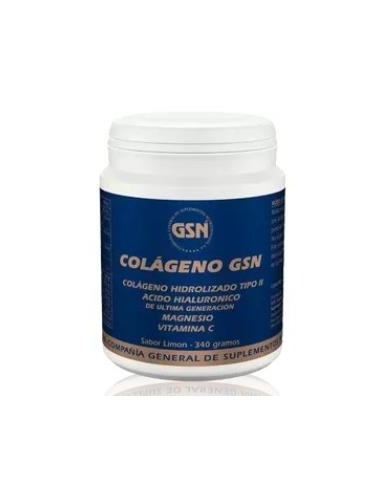 COLAGENO GSN con acido hialuronico limon 340gr. **GSN