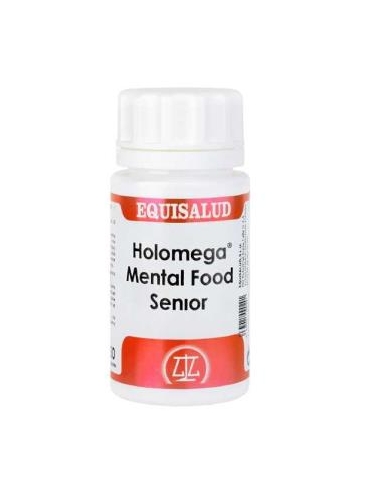 HOLOMEGA MENTAL FOOD SENIOR 50cap. EQUISALUD