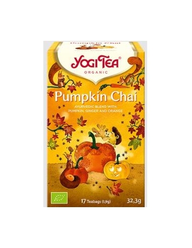 YOGI TEA PUMPKIN CHAI 17infusiones