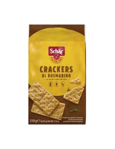 CRACKERS con romero 210gr. SG SCHAR