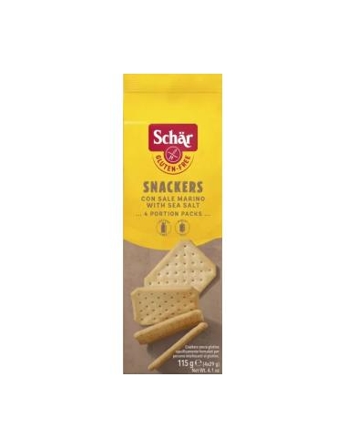 SNACKERS galletas saladas 115gr. SG SCHAR