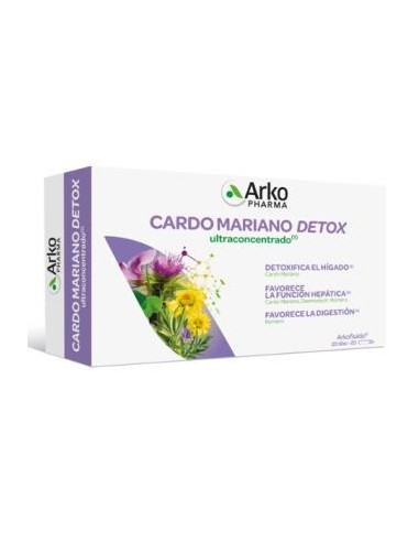 ARKOFLUIDO cardo mariano 20amp. BIO ARKOPHARMA