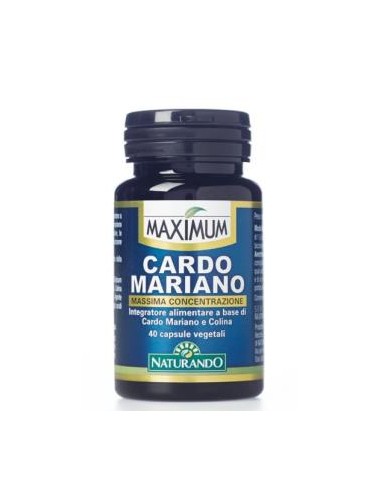 MAXIMUM CARDO MARIANO 40cap. NATURANDO