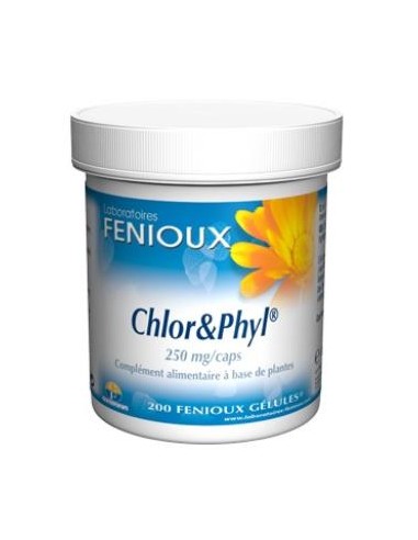 CHLOROPHYL 250mg. 200cap. FENIOUX