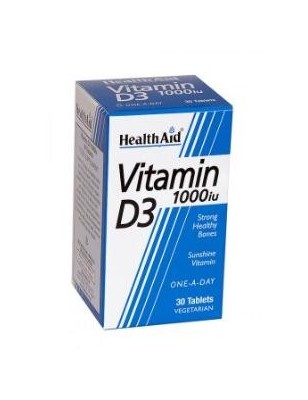 VITAMINA D3 1000ui 30comp. HEALTH AID