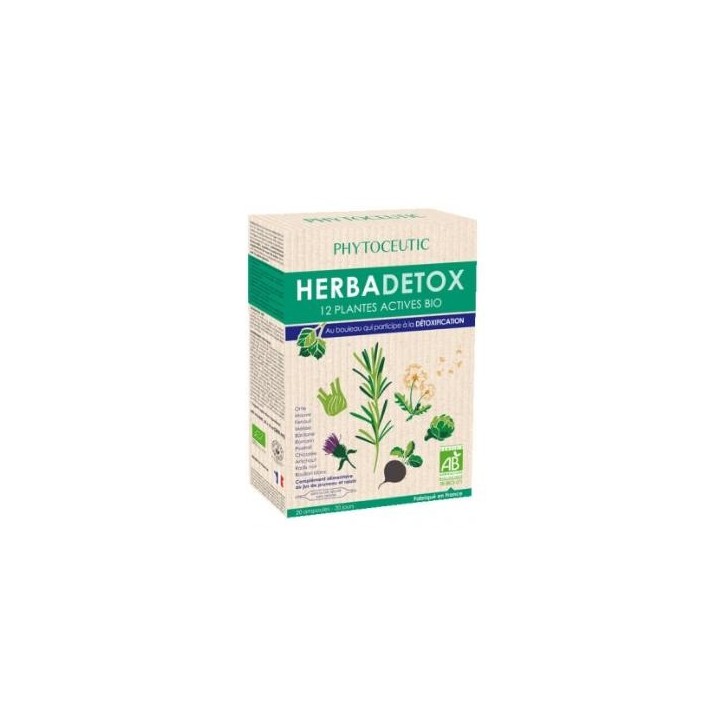 HERBADETOX BIO (herbadraine) 20amp. PHYTOCEUTIC