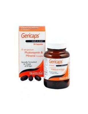 GERICAPS multinutriente 30cap. HEALTH AID