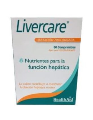 Comprar LIVERCARE 60comp. HEALTH AID