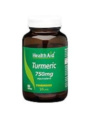 Comprar CURCUMA raiz (turmeric) 60comp. HEALTH AID