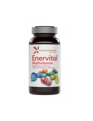 ENERVITAL MULTIVITAMIN 60cap. MUNDONATURAL