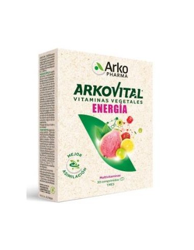 ARKOVITAL pura energia 30comp. ARKOPHARMA