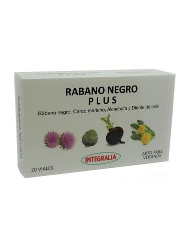 RABANO NEGRO plus 20viales INTEGRALIA