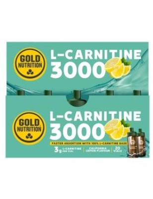 L-CARNITINA 3000mg. sabor limon 20viales