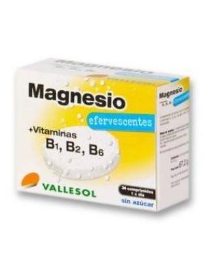 Comprar VALLESOL MAGNESIO+B EFERVESCENTE 24comp.