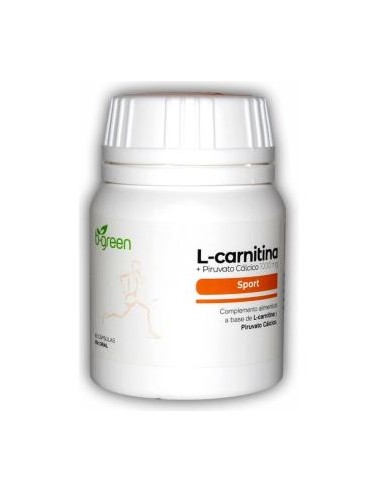 L-CARNITINA + PIRUVATO CALCICO 40cap. B.GREEN (LAB. LEBUDIT)