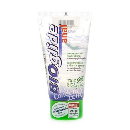 Lubricante anal biológico marca Bioglide Anal 80 ml