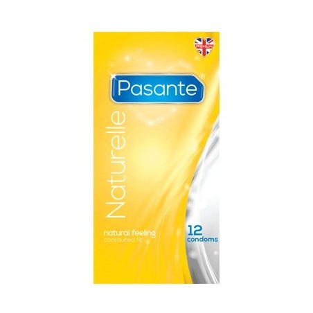Preservativos naturales Pasante Naturelle caja de 12 uds