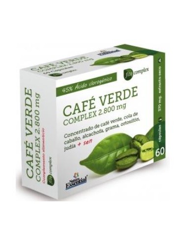 CAFE VERDE COMPLEX 2800mg. 60cap. NATURE ESSENTIAL