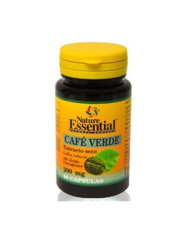 CAFE VERDE 200mg. (ext. seco) 60cap. NATURE ESSENTIAL