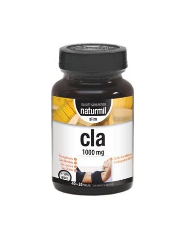 CLA SLIM 1000mg. 40+20perlas DIETMED