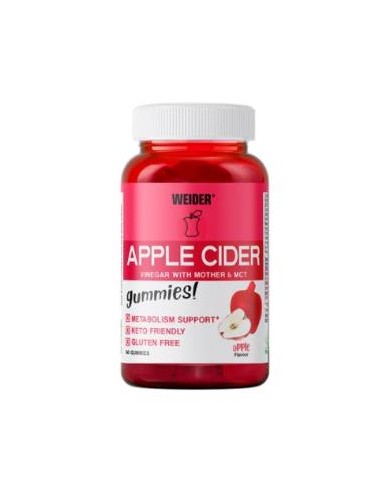 WEIDER GUMMY APPLE CIDER VINEGAR 50gummies