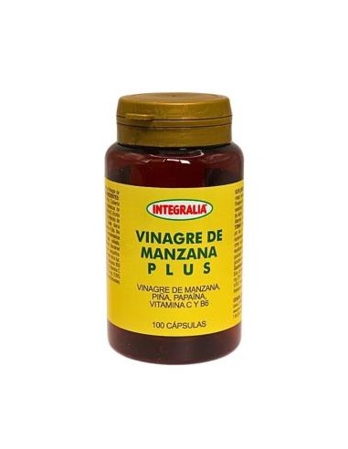 VINAGRE MANZANA PLUS 100cap. INTEGRALIA