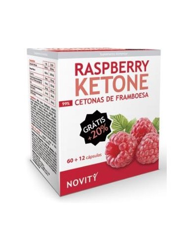 RASPBERRY KETONE frambuesa 60+12cap. DIETMED