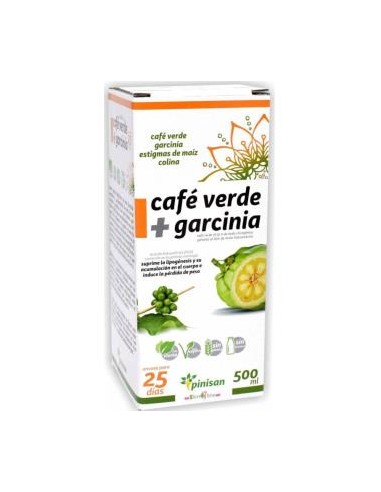 CAFE VERDE CON GARCINIA 500ml. PINISAN