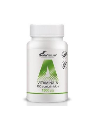 VITAMINA A liberacion sostenida 250mg 150comp. SORIA NATURAL