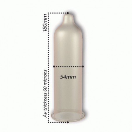 Pasante Sensitive caja de 144  uds. Condones extra finos