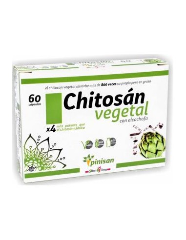 SILUPLAN chitosan vegetal 60cap. PINISAN