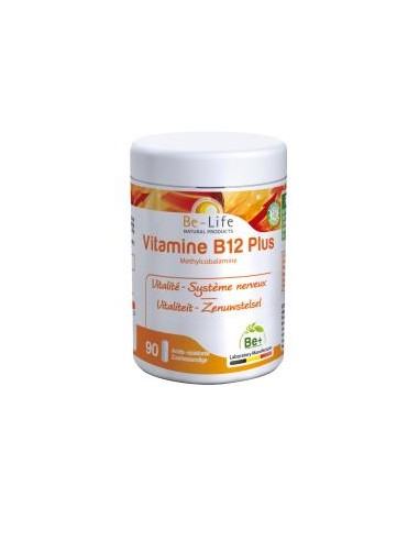 VITAMINA B12 PLUS 90cap. BE-LIFE