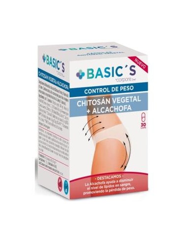 CORPORE BASICS chitosan vegetal 30cap. CORPORE DIET