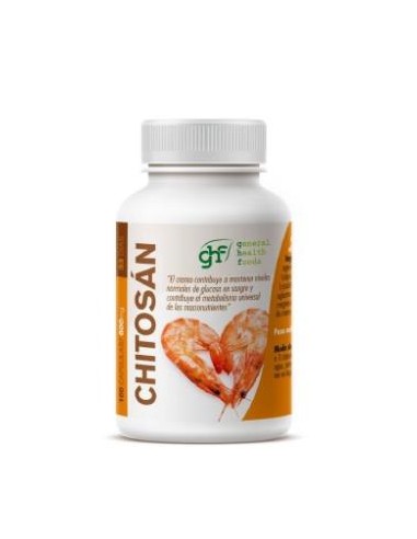 CHITOSAN 500mg. 100cap. GHF