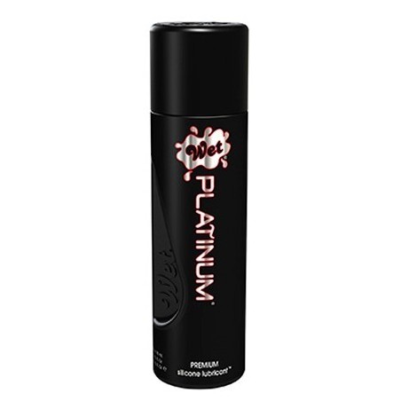 Lubricante con base de silicona marca Wet Platinum