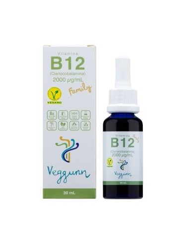 VITAMINA B12 family 30ml. VEGGUNN