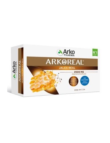 ARKOREAL jalea real 2500mg 20amp. BIO S/A ARKOPHARMA