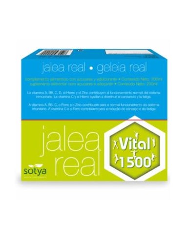 JALEA REAL VITAL 1500mg. 20viales SOTYA