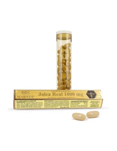 JALEA REAL 1000mg. LECITINA 30perlas MARNYS