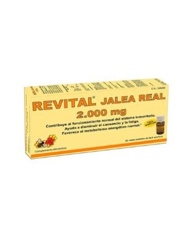 REVITAL jalea real 2000mg. 20amp. PHARMA OTC