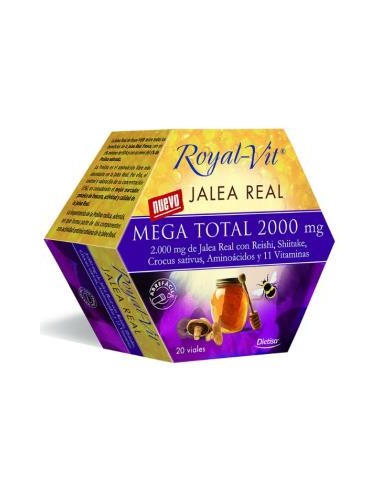 JALEA REAL ROYAL VIT MEGA TOTAL 2000mg. 20amp DIETISA (DIELISA)