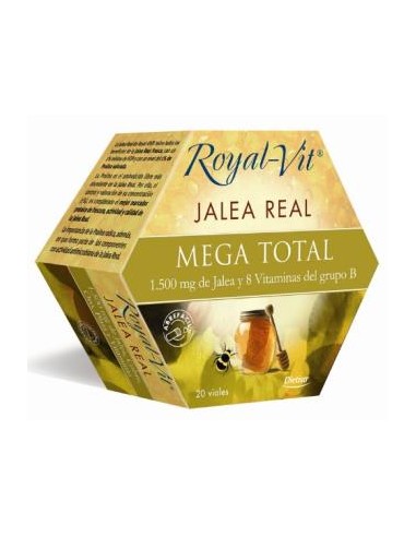 JALEA REAL ROYAL VIT MEGA VIT 1500mg 20amp. DIETISA (DIELISA)