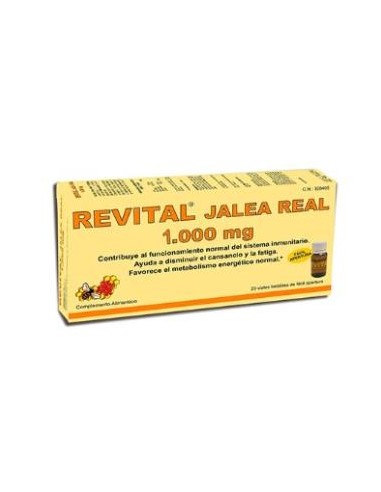 REVITAL jalea real 1000mg. 20amp. PHARMA OTC