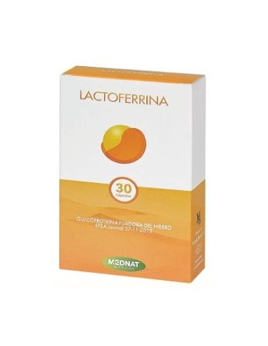 LACTOFERRINA 200mg. 30cap. MEDNAT