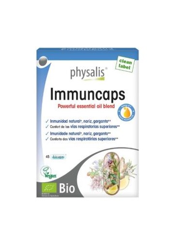 IMMUNCAPS 45cap. BIO VEGAN PHYSALIS