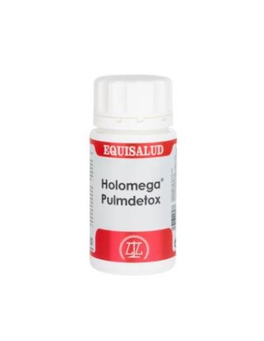 HOLOMEGA PULMDETOX 50cap. EQUISALUD